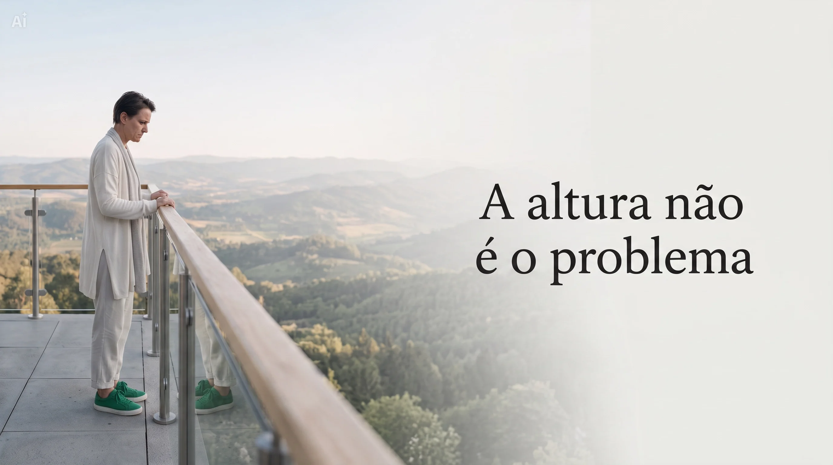 Acrofobia (Medo de altura): Como superar o pânico e recuperar a liberdade de olhar para o alto com a Hipnoterapia