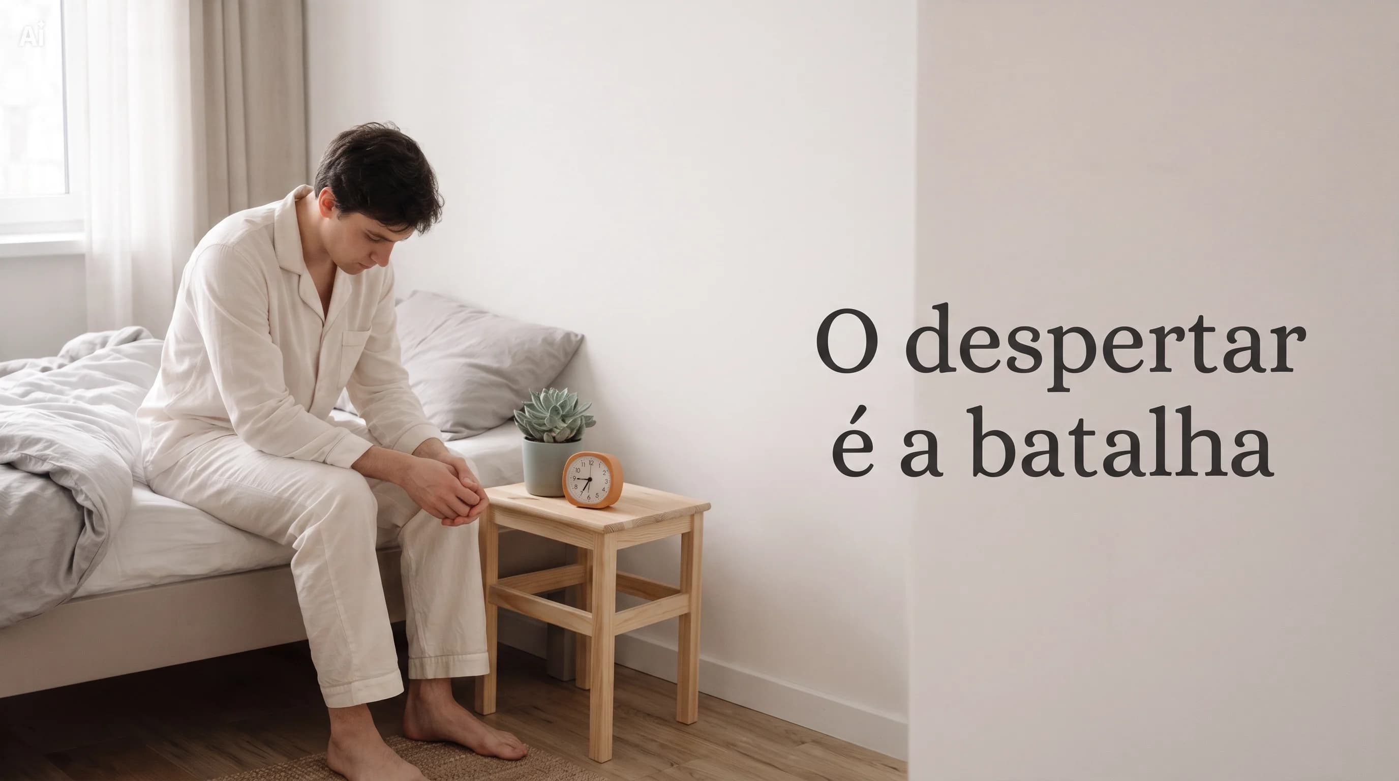 Angústia matinal: Por que o despertar é o momento mais difícil e como virar o jogo com a Hipnoterapia
