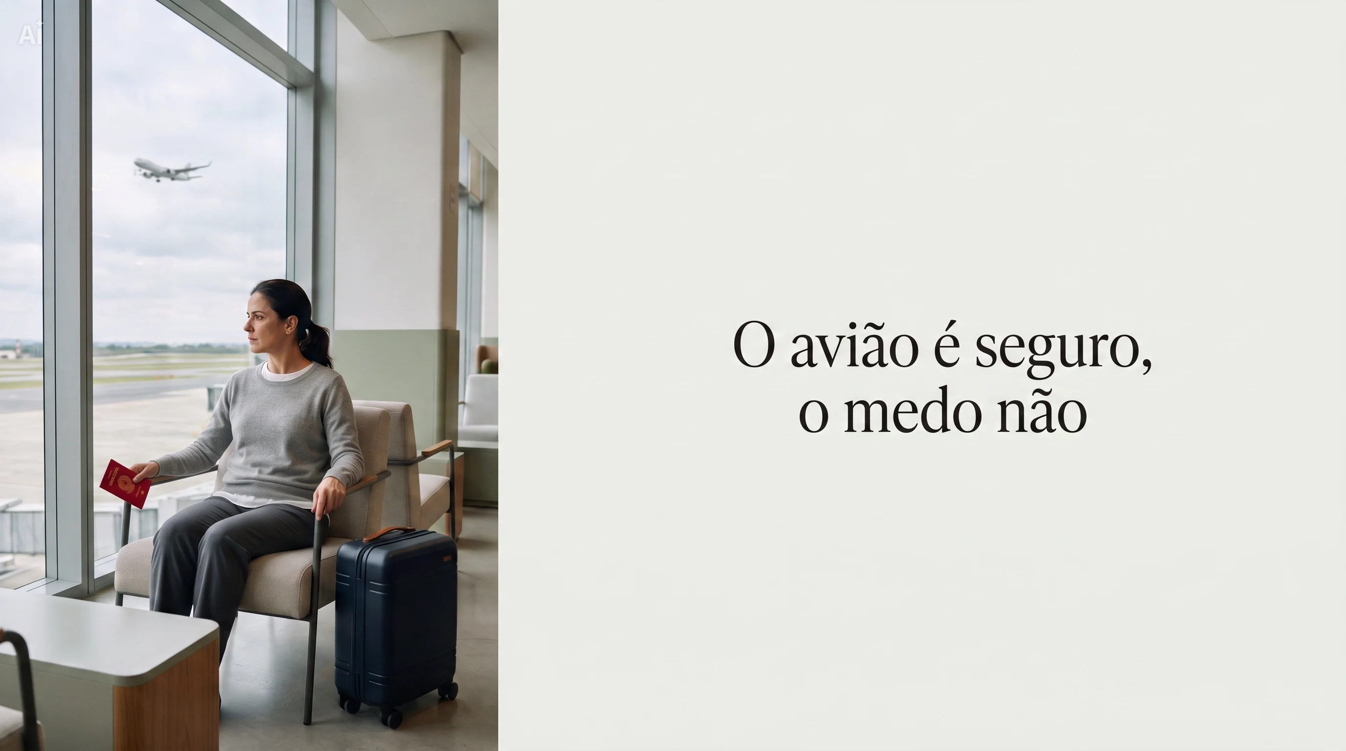 Medo de voar (Aerofobia): Como reprogramar sua mente para viagens tranquilas com a Hipnoterapia