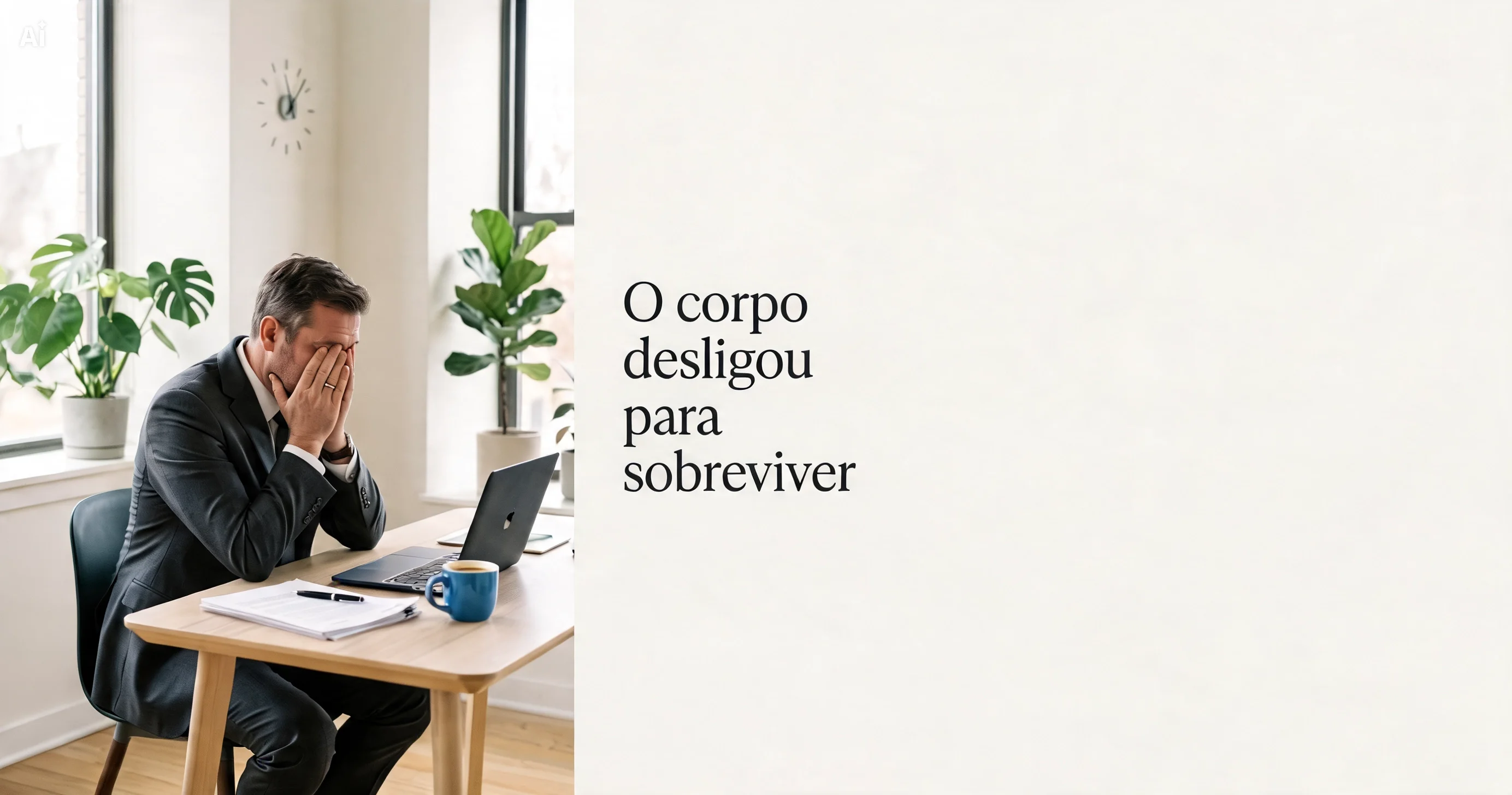 Síndrome de Burnout: Quando o sucesso vira exaustão e como a Hipnoterapia ajuda a retomar o controle