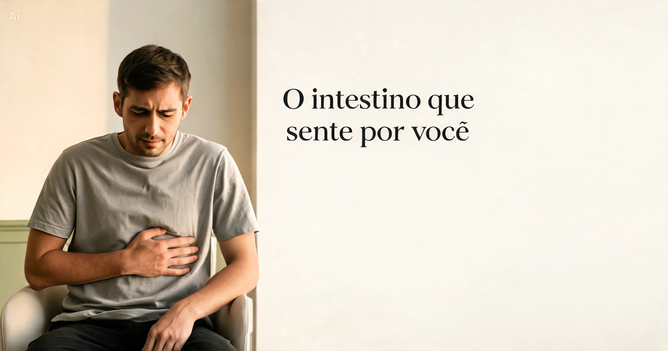 Síndrome do Intestino Irritável: Por que seu estômago reage quando você não reage
